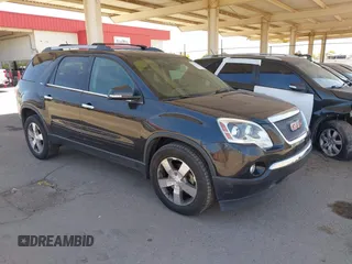 2012 GMC Acadia SLT1 with VIN 1GKKRREDXCJ403629, listed as a IAAI auction lot 42172115 with 162,520 mi miles. Bid and sale history available at carsss.com. Image 1.