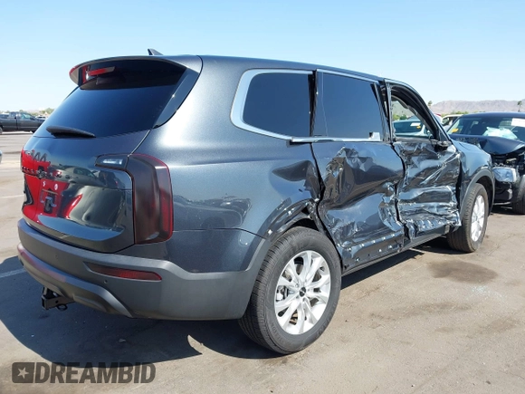 2022 Kia Telluride LX z VIN 5XYP2DHCXNG286083, wystawiony jako IAAI lot #42455962 z przebiegiem 24 599 mil mil oraz . Historia ofert i sprzedaży dostępna na DreamBid. Obrazek 4.