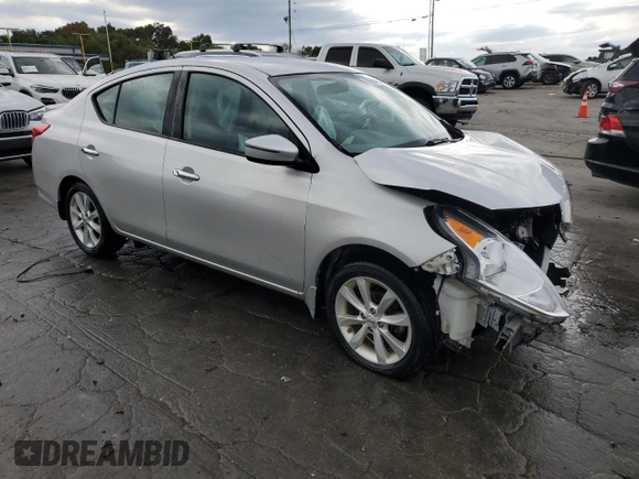 2016 Nissan Versa SV with VIN 3N1CN7AP3GL856749, listed as a Copart auction lot 70014214 with 84,975 mi miles and Salvage Title. Bid and sale history available at DreamBid. Image 4.