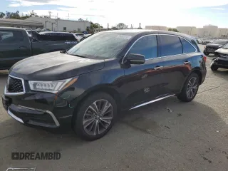 2019 Acura MDX w/Technology Pkg with VIN 5J8YD3H54KL003270, listed as a Copart auction lot 78689034 with 63,830 mi miles and Salvage Title. Bid and sale history available at carsss.com. Image 1.