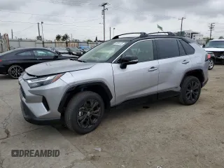 2024 Toyota RAV4 Hybrid XSE with VIN JTME6RFV1RD563804, listed as a Copart auction lot 55598135 with 4,079 mi miles and Salvage Title. Bid and sale history available at DreamBid. Image 1.