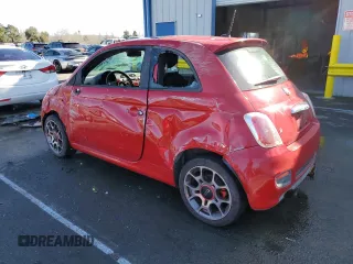 2012 FIAT 500 Sport z VIN 3C3CFFBRXCT265076, wystawiony jako Copart lot #44027935 z przebiegiem 141 478 mil mil oraz Szkody całkowita. Historia ofert i sprzedaży dostępna na DreamBid. Obrazek 2.