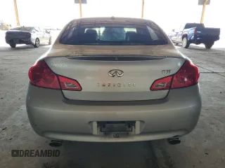 2008 Infiniti G35 Journey with VIN JNKBV61E58M223516, listed as a Copart auction lot 63748745 with 259,635 mi miles and Salvage title. Bid and sale history available at DreamBid. Image 6.