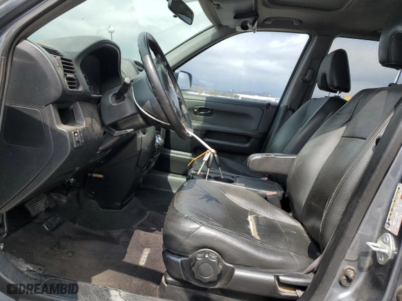 2006 Honda CR-V EX SE with VIN JHLRD789X6C051121, listed as a Copart auction lot 53574175 with 283,274 mi miles and Salvage Title. Bid and sale history available at carsss.com. Image 7.