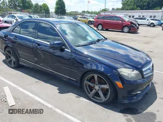 2011 Mercedes-Benz C C 300 Sport with VIN WDDGF8BB9BR148713, listed as a IAAI auction lot 40052909 with 138,888 mi miles. Bid and sale history available at carsss.com. Image 1.