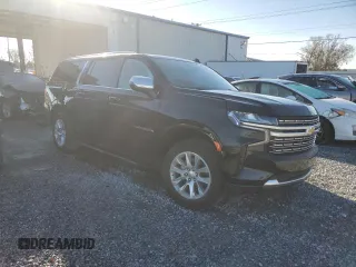 2023 Chevrolet Suburban Premier с VIN 1GNSCFKD4PR192684, выставлен на аукционе Copart как лот 45593075 с пробегом 47 371 миль миль и Списание • Salvage title. История ставок и продаж доступна на DreamBid. Изображение 4.