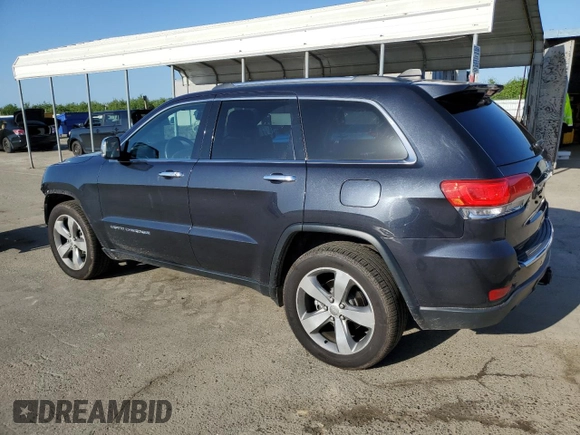 2014 Jeep Grand Cherokee Limited with VIN 1C4RJEBT0EC141553, listed as a Copart auction lot 50835405 with 61,585 mi miles and Salvage Title. Bid and sale history available at DreamBid. Image 2.