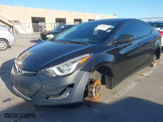 2014 Hyundai Elantra SE with VIN KMHDH4AE7EU082784, listed as a IAAI auction lot 41503767 with 1 mi miles. Bid and sale history available at carsss.com. Image 18.