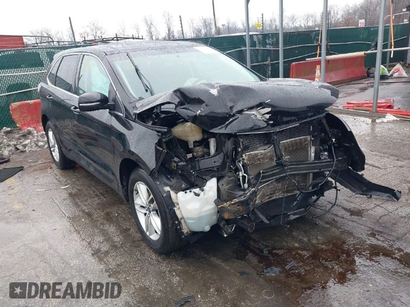2017 Ford Edge SEL with VIN 2FMPK4J87HBB96013, listed as a IAAI auction lot 41493642 with 109,294 mi miles. Bid and sale history available at carsss.com. Image 1.