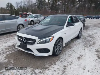 2018 Mercedes-Benz C 43 AMG with VIN 55SWF6EB2JU246197, listed as a IAAI auction lot 41347044 with 61,548 mi miles and . Bid and sale history available at carsss.com. Image 19.