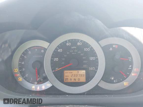 2008 Toyota RAV4 Sport with VIN JTMZD32V886067069, listed as a IAAI auction lot 42574256 with 233,799 mi miles and . Bid and sale history available at DreamBid. Image 7.