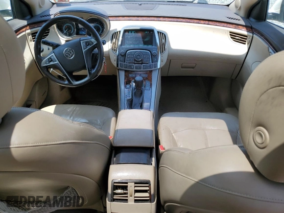 2012 Buick LaCrosse Premium 1 with VIN 1G4GE5E33CF259238, listed as a Copart auction lot 63267575 with 255,781 mi miles and Salvage title. Bid and sale history available at DreamBid. Image 8.