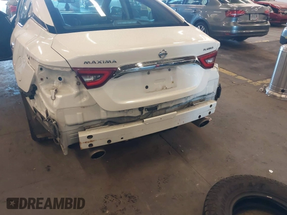2017 Nissan Maxima SV with VIN 1N4AA6AP7HC434741, listed as a IAAI auction lot 40810102 with 80,187 mi miles and . Bid and sale history available at DreamBid. Image 6.