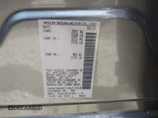 2023 Nissan LEAF S z VIN 1N4AZ1BV8PC562204, wystawiony jako IAAI lot #41971493 z przebiegiem 9445 mil mil oraz . Historia ofert i sprzedaży dostępna na DreamBid. Obrazek 9.