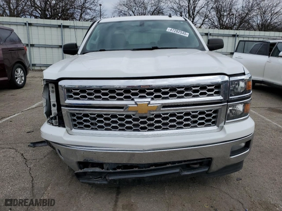 2014 Chevrolet Silverado 1500 LT with VIN 3GCUKREC8EG331737, listed as a Copart auction lot 47282545 with 152,514 mi miles and Salvage Title. Bid and sale history available at carsss.com. Image 5.