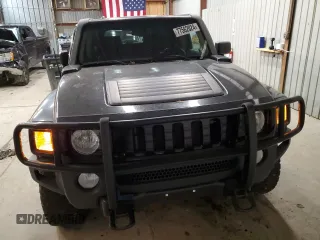 2007 Hummer H3 SUV with VIN 5GTDN13E478237997, listed as a Copart auction lot 77562024 with 171,799 mi miles and Salvage Title. Bid and sale history available at carsss.com. Image 5.