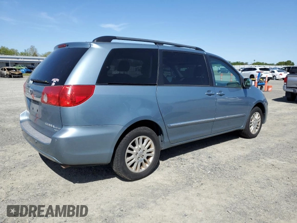 2008 Toyota Sienna XLE with VIN 5TDBK22C28S012861, listed as a Copart auction lot 51900215 with 153,273 mi miles and Salvage Title. Bid and sale history available at carsss.com. Image 3.
