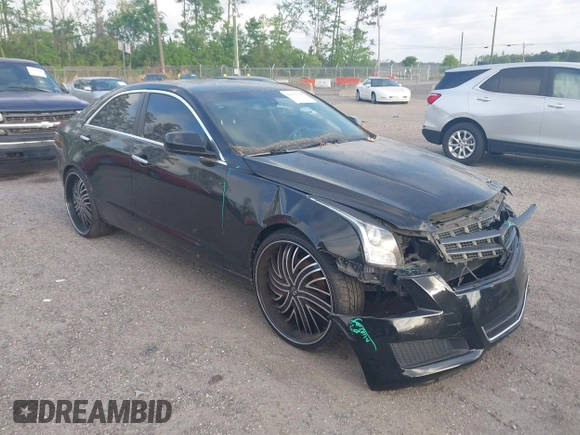 2014 Cadillac ATS Standard RWD with VIN 1G6AA5RA8E0167775, listed as a IAAI auction lot 41972796 with 145,443 mi miles and . Bid and sale history available at DreamBid. Image 1.