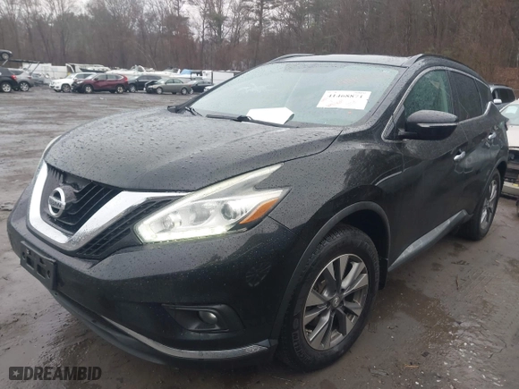 2015 Nissan Murano SL with VIN 5N1AZ2MH8FN203666, listed as a IAAI auction lot 41468871 with 103,269 mi miles. Bid and sale history available at carsss.com. Image 17.