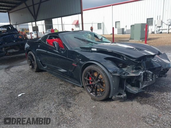 2019 Chevrolet Corvette Grand Sport 1LT z VIN 1G1YV2D70K5105479, wystawiony jako IAAI lot #40877585 z przebiegiem 57 936 mil mil oraz . Historia ofert i sprzedaży dostępna na DreamBid. Obrazek 1.