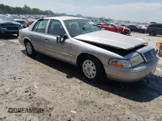 2005 Mercury Grand Marquis GS with VIN 2MEFM74W75X609454, listed as a Copart auction lot 53794905 with 65,441 mi miles and Salvage Title. Bid and sale history available at DreamBid. Image 4.