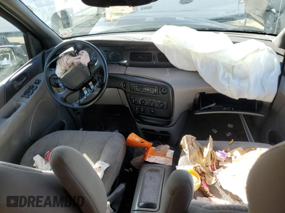 1998 Ford Windstar GL with VIN 2FMDA5145WBB91480, listed as a Copart auction lot 52155155 with 101,104 mi miles and Salvage title. Bid and sale history available at DreamBid. Image 8.