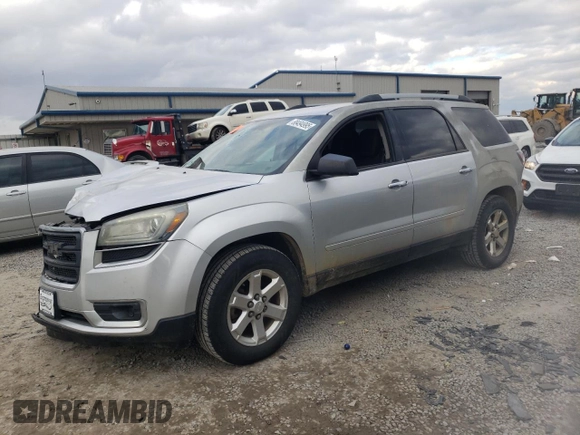 2016 GMC Acadia SLE with VIN 1GKKVNED3GJ137400, listed as a Copart auction lot 88494995 with 192,592 mi miles and Salvage title. Bid and sale history available at DreamBid. Image 1.