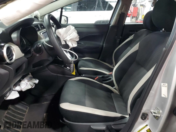 2021 Nissan Versa SV with VIN 3N1CN8EV2ML843775, listed as a Copart auction lot 56250945 with 80,877 mi miles and Salvage title. Bid and sale history available at DreamBid. Image 7.