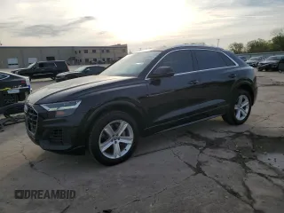 2019 Audi Q8 Premium z VIN WA1AVAF11KD016323, wystawiony jako Copart lot #50900455 z przebiegiem 85 415 mil mil oraz Tytuł czysty. Historia ofert i sprzedaży dostępna na DreamBid. Obrazek 1.