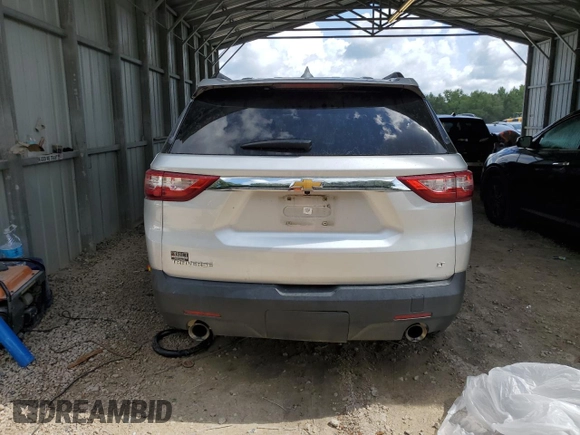 2019 Chevrolet Traverse LT Cloth with VIN 1GNERGKW3KJ269071, listed as a Copart auction lot 61063245 with 155,058 mi miles and Salvage title. Bid and sale history available at DreamBid. Image 6.