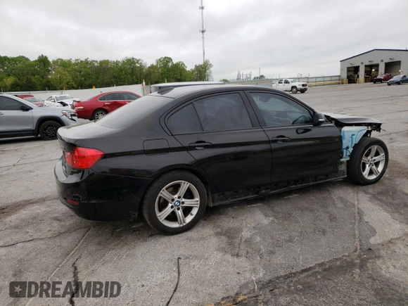 2015 BMW 3 Series 328i with VIN WBA3C1C58FK120706, listed as a Copart auction lot 54318135 with 119,988 mi miles and Salvage title. Bid and sale history available at DreamBid. Image 3.