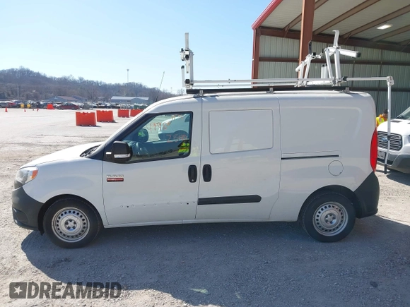 2020 Ram ProMaster City Cargo Van Tradesman with VIN ZFBHRFAB1L6P55139, listed as a IAAI auction lot 41712540 with 101,661 mi miles. Bid and sale history available at carsss.com. Image 14.