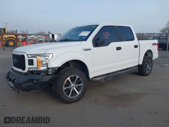 2019 Ford F-150 XL with VIN 1FTEW1EP8KKE13811, listed as a IAAI auction lot 41769452 with 133,146 mi miles and . Bid and sale history available at DreamBid. Image 17.