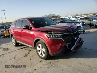 2021 Kia Sorento LX with VIN 5XYRG4LC8MG070183, listed as a Copart auction lot 49728725 with 49,316 mi miles and Salvage Title. Bid and sale history available at carsss.com. Image 12.
