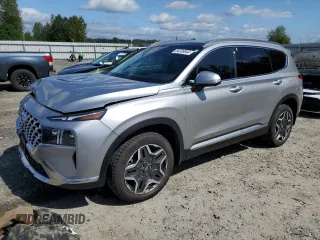 2023 Hyundai Santa Fe Hybrid Limited with VIN 5NMS5DA19PH013705, listed as a Copart auction lot 56336944 with 7,026 mi miles and Salvage Title. Bid and sale history available at carsss.com. Image 1.
