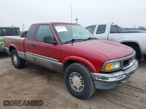 1997 GMC Sonoma z VIN 1GTCT19W9V8510454, wystawiony jako IAAI lot #41604622 z przebiegiem 204 855 mil mil oraz . Historia ofert i sprzedaży dostępna na DreamBid. Obrazek 1.