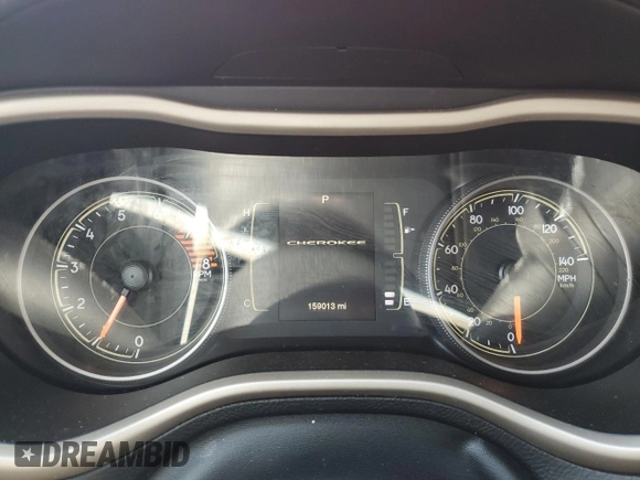 2016 Jeep Cherokee Latitude z VIN 1C4PJMCSXGW368550, wystawiony jako Copart lot #54358445 z przebiegiem 159 013 mil mil oraz Szkoda całkowita • Salvage title. Historia ofert i sprzedaży dostępna na DreamBid. Obrazek 9.