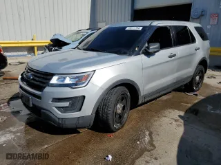 2016 Ford Utility Police Interceptor with VIN 1FM5K8AR5GGA19510, listed as a Copart auction lot 73411794 with 0 mi miles and Salvage Title. Bid and sale history available at carsss.com. Image 1.