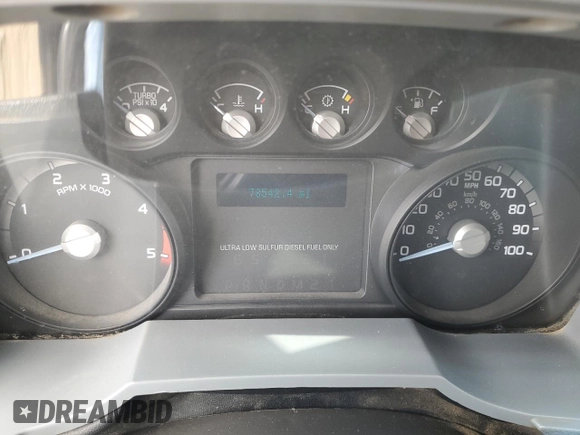 2012 Ford F-350 XL с VIN 1FT8W3BT3CEB74727, выставлен на аукционе Copart как лот 54273755 с пробегом 78 542 миль миль и Списание • Salvage title. История ставок и продаж доступна на DreamBid. Изображение 9.