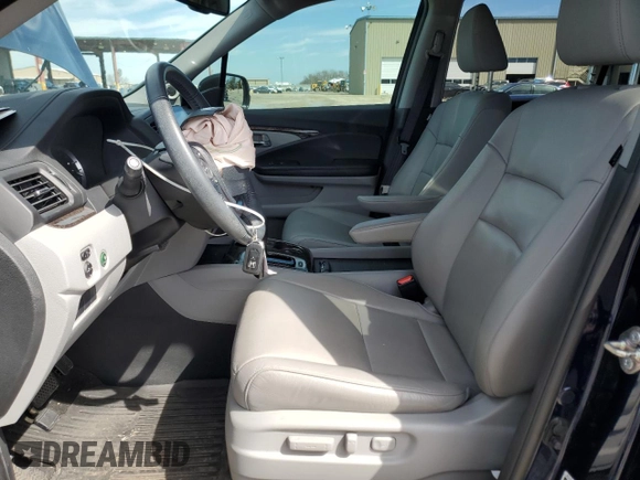 2016 Honda Pilot EX-L with VIN 5FNYF5H70GB038825, listed as a Copart auction lot 46482875 with 22,320 mi miles and Salvage Title. Bid and sale history available at DreamBid. Image 7.