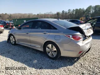 2013 Hyundai Sonata Hybrid with VIN KMHEC4A45DA100256, listed as a Copart auction lot 48744145 with 74,753 mi miles and Salvage Title. Bid and sale history available at carsss.com. Image 2.