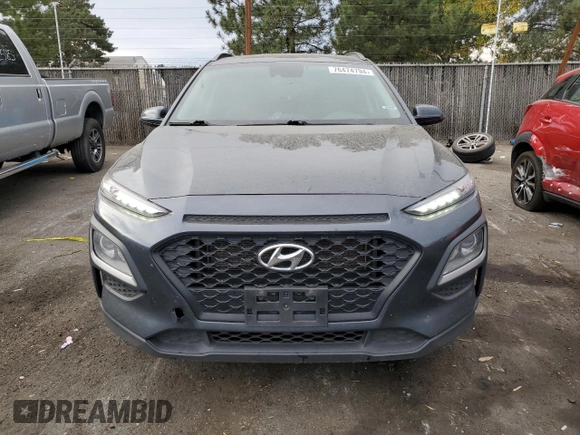 2020 Hyundai Kona SEL with VIN KM8K2CAA7LU564829, listed as a Copart auction lot 76474794 with 92,729 mi miles and Non Repairable. Bid and sale history available at carsss.com. Image 5.