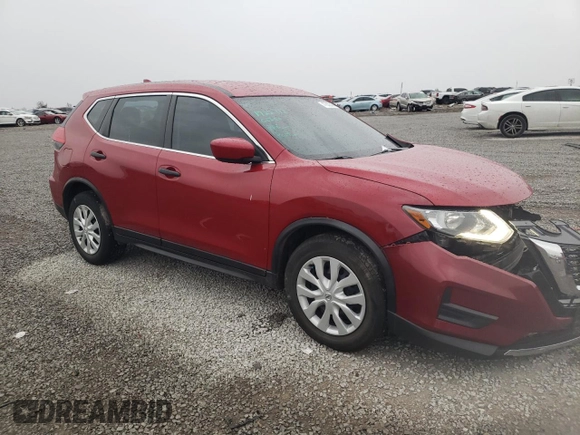 2017 Nissan Rogue S with VIN JN8AT2MT1HW394696, listed as a Copart auction lot 47832245 with 267,646 mi miles and Salvage Title. Bid and sale history available at carsss.com. Image 4.