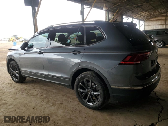 2024 Volkswagen Tiguan SE with VIN 3VVNB7AX3RM114137, listed as a Copart auction lot 53078155 with 11,848 mi miles and Salvage Title. Bid and sale history available at DreamBid. Image 2.