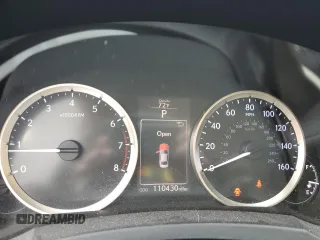 2014 Lexus IS 250 with VIN JTHCF1D21E5000577, listed as a Copart auction lot 56683535 with 110,430 mi miles and Salvage title. Bid and sale history available at DreamBid. Image 9.