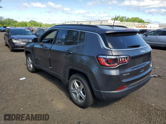 2023 Jeep Compass Latitude с VIN 3C4NJDBNXPT561208, выставлен на аукционе Copart как лот 57342895 с пробегом 17 386 миль миль и Списание • Salvage title. История ставок и продаж доступна на DreamBid. Изображение 2.