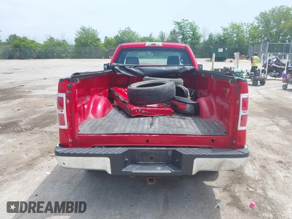 2009 Ford F-150 XL with VIN 1FTRF12WX9KB25425, listed as a IAAI auction lot 42597123 with 109,060 mi miles and . Bid and sale history available at DreamBid. Image 16.