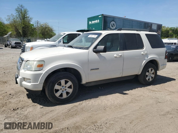 2008 Ford Explorer XLT with VIN 1FMEU73E38UA38283, listed as a Copart auction lot 51651715 with 111,762 mi miles and Clean Title. Bid and sale history available at carsss.com. Image 1.