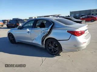 2014 Infiniti Q50 Sport with VIN JN1BV7AP0EM689376, listed as a Copart auction lot 42534115 with 112,187 mi miles and Salvage Title. Bid and sale history available at DreamBid. Image 2.
