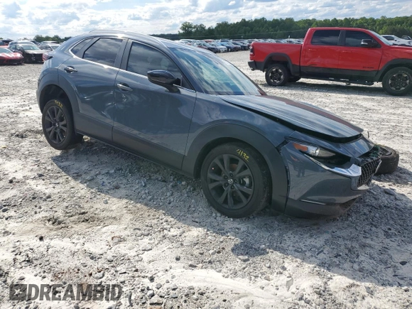 2023 Mazda CX-30 S Carbon Edition с VIN 3MVDMBCM9PM517237, выставлен на аукционе Copart как лот 55773945 с пробегом 17 724 миль миль и Списание • Salvage title. История ставок и продаж доступна на DreamBid. Изображение 4.